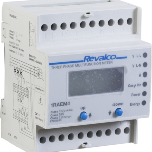 ANALIZADOR REDES TRIFASICO LCD 4 MODULOS DIN - 1RAEM4C